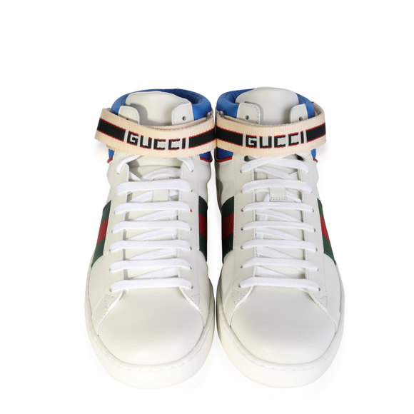 Gucci -  Gucci Stripe Ace High Top (8.5 UK) - Picture 3 of 4